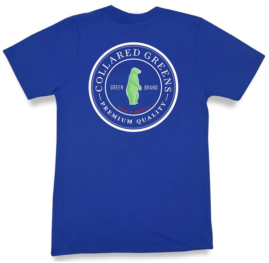 Circle Logo: Short Sleeve T-Shirt - Royal Blue