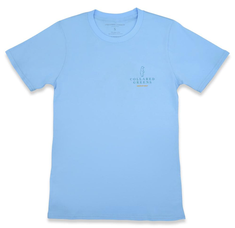 Deep Woods Angler: Short Sleeve T-Shirt - Carolina