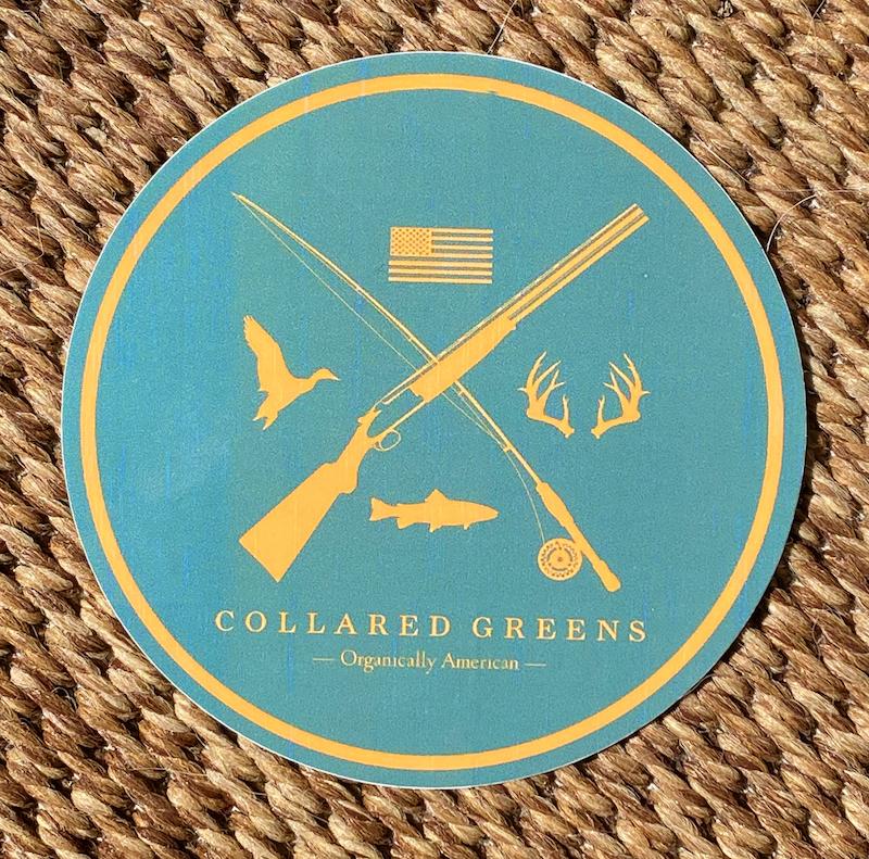 Field & Stream: Sticker - Hunter Green