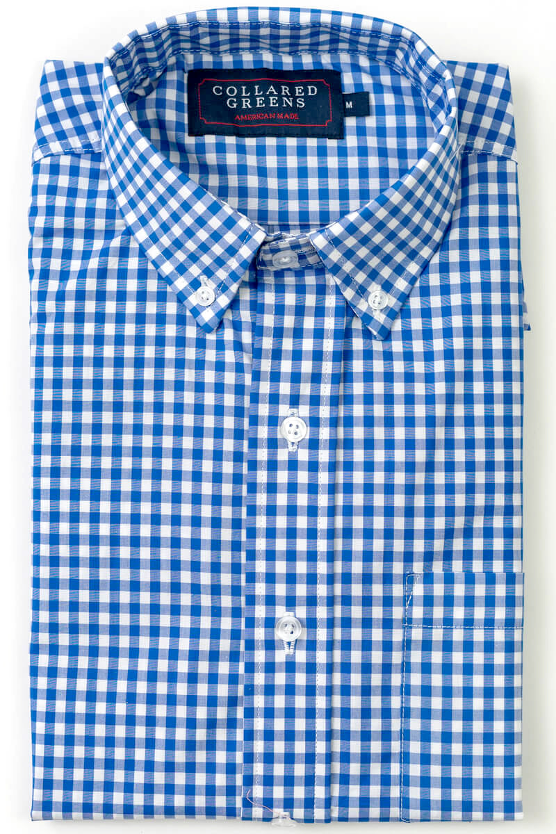 Damen: Brookline Button Down - Blue (S)