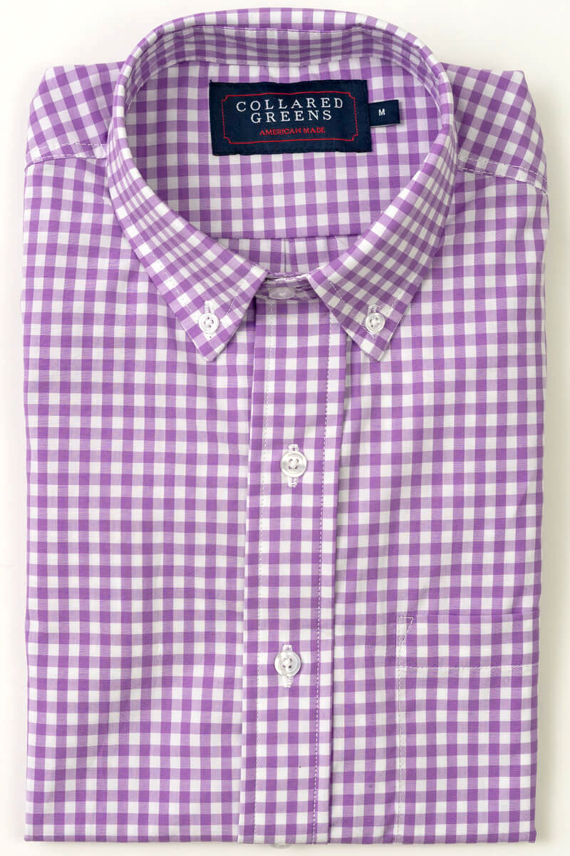 Wilton: Brookline Button Down - Violet (S)