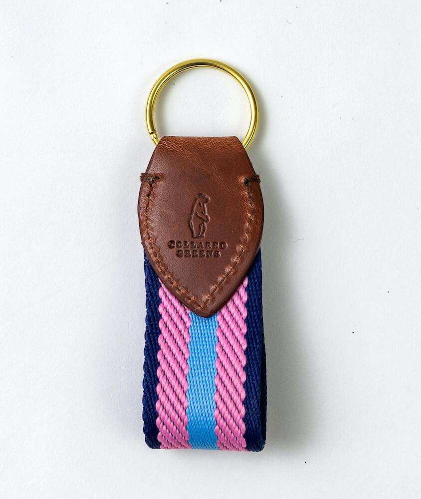 Dockside: Key Chain - Light Blue/Pink/Navy