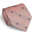 Load image into Gallery viewer, Palm Seersucker: Tie - Coral/White
