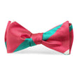 Load image into Gallery viewer, Vinton: Bow Tie - Coral/Seafoam
