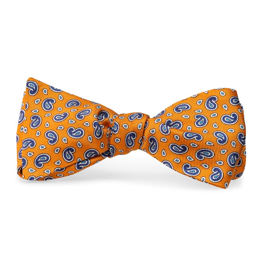 Pawleys Paisley: Bow Tie - Orange