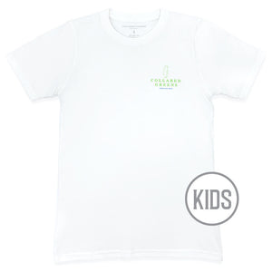 Palmetto Bear: Kid's Short Sleeve T-Shirt - White