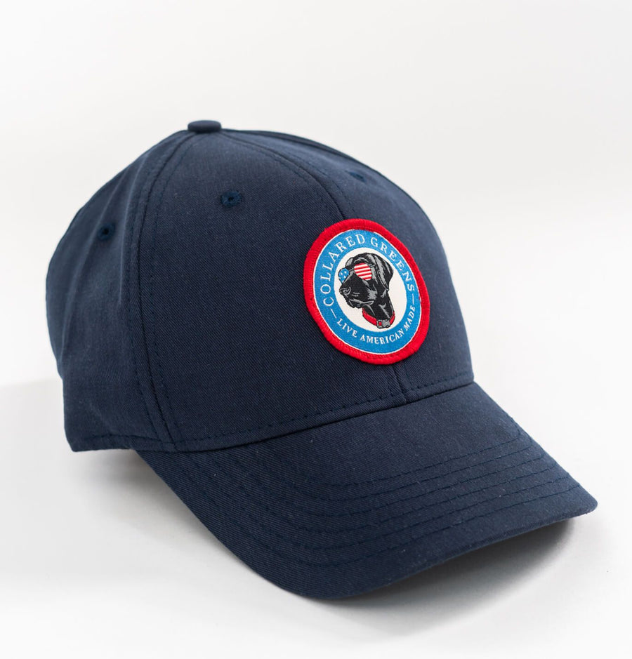 Aviator Lab: Heritage Twill Cap - Navy