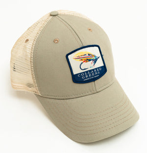 Looking Fly: Badged Trucker Cap - Cattail