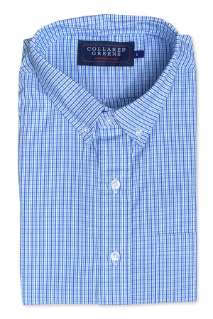 Tryon: Brookline Button Down Shirt - Purple/Green