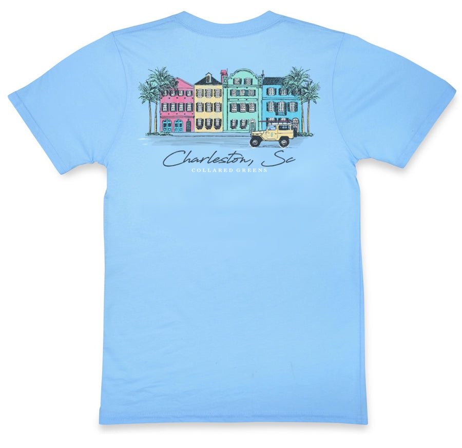 Rainbow Row: Short Sleeve T-Shirt - Carolina