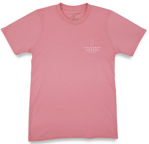 Beach Bound Bulldog: Short Sleeve T-Shirt - Pink