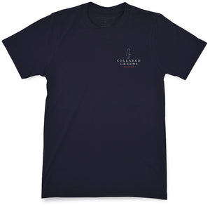 Charleston Christmas: Short Sleeve T-Shirt - Navy