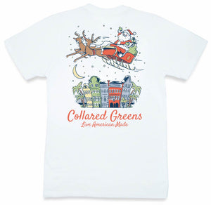 Charleston Christmas: Short Sleeve T-Shirt - White