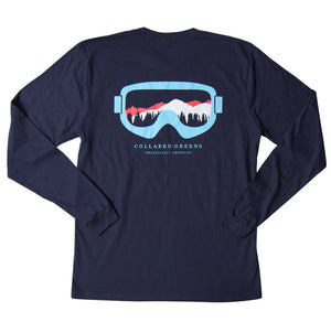 Season Pass: Long Sleeve T-Shirt - Navy