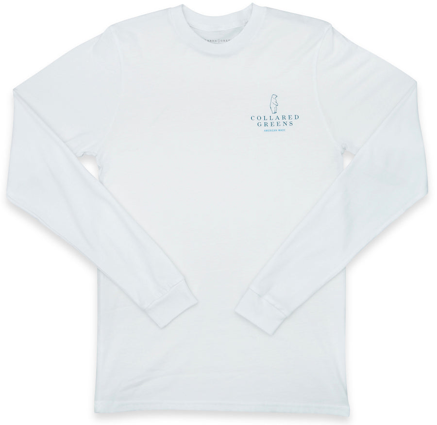 Grand Slam: Long Sleeve T-Shirt - White