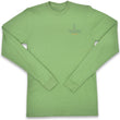 Load image into Gallery viewer, Rainbow Trout: Long Sleeve T-Shirt - Green (Medium &amp; Large)
