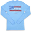 Load image into Gallery viewer, Trout Flag: Long Sleeve T-Shirt - Carolina
