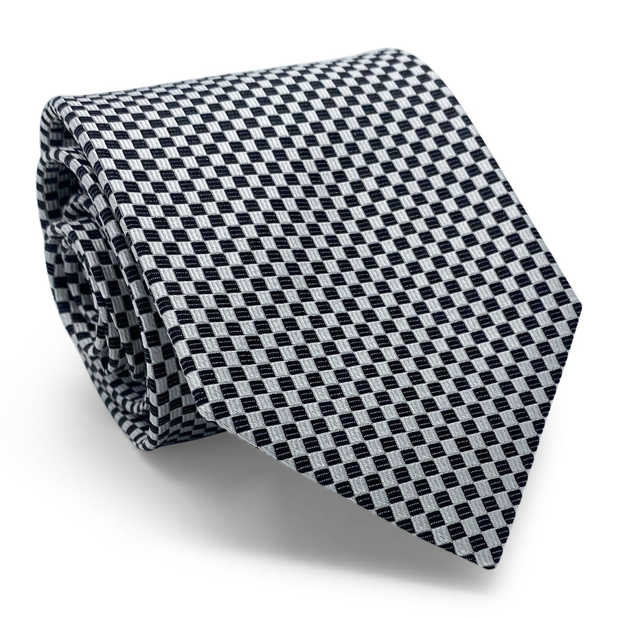 Check Formal: Tie - Black/White