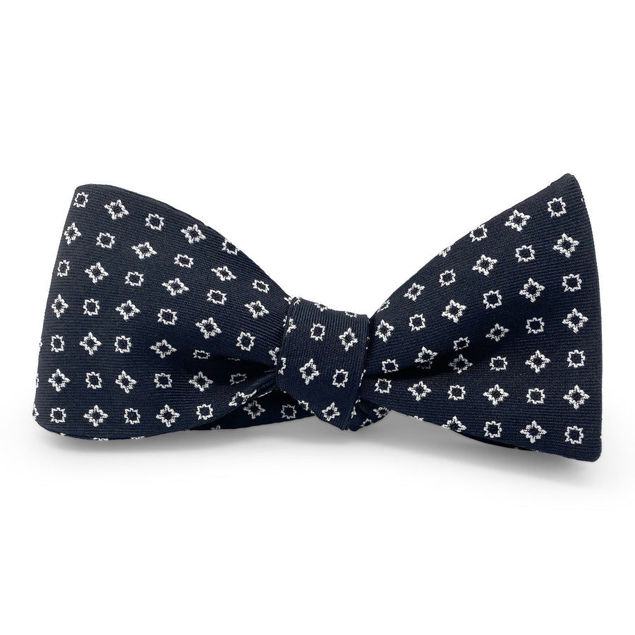 Foulard Formal: Bow - Black/White