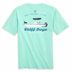 Skiff Dogs: Short Sleeve T-Shirt - Mint