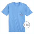 Load image into Gallery viewer, Skiff Dogs: Kid&#39;s Short Sleeve T-Shirt - Light Blue
