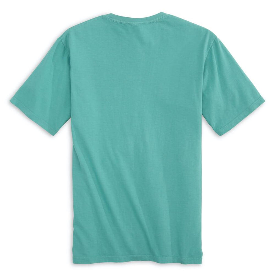 Tarpon Tricks: Front Print Short Sleeve T-Shirt - Seafoam