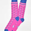Load image into Gallery viewer, Great Catch: Socks - Fuchsia
