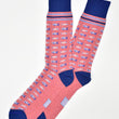 Load image into Gallery viewer, Catch of the Day: Socks - Heather Coral
