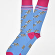 Load image into Gallery viewer, Triple Crown: Socks - Blue
