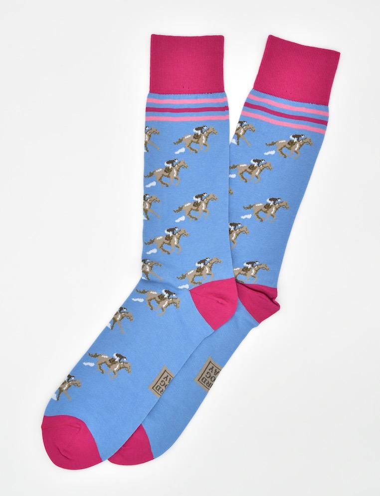 Triple Crown: Socks - Blue