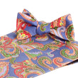 Load image into Gallery viewer, Wood Blue Cummerbund &amp; Bow Tie Set - Collared Greens
