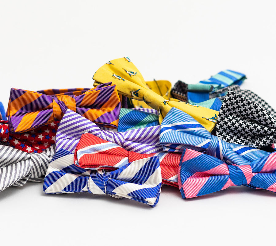 Old Glory: Boys Bow Tie - Sky