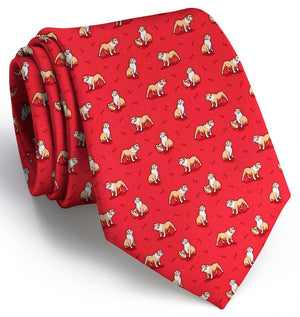 Bulldog Bonanza: Tie - Red