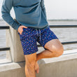 Load image into Gallery viewer, Let It Fly: Swim Trunks - Navy
